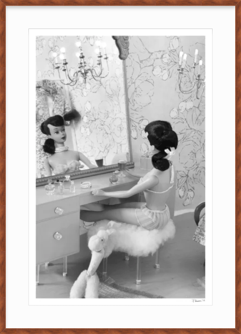 You're So Vain Brunette B&W