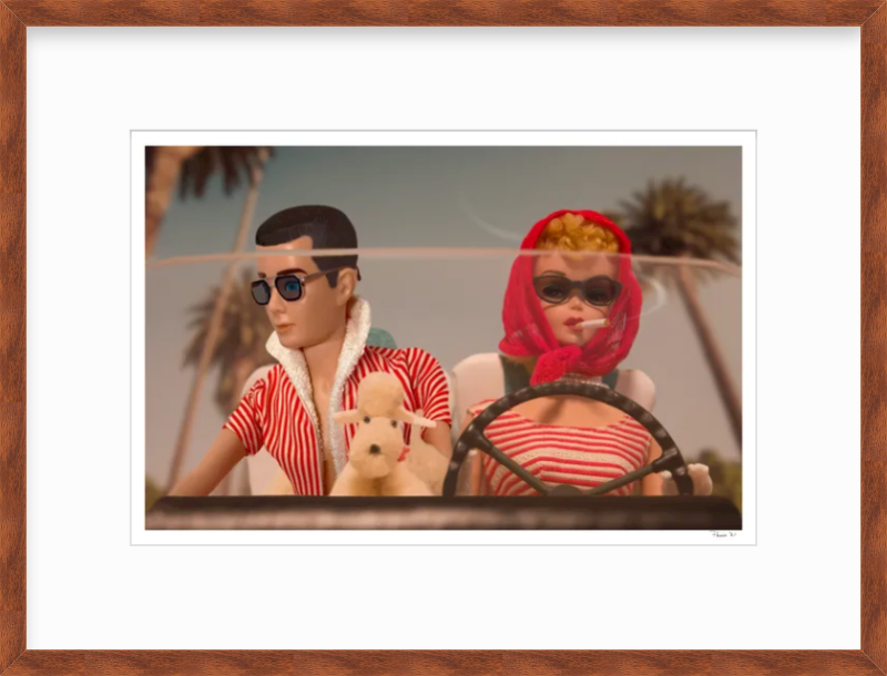 Cruising Beverly Hills - Blonde & Brunette Ken