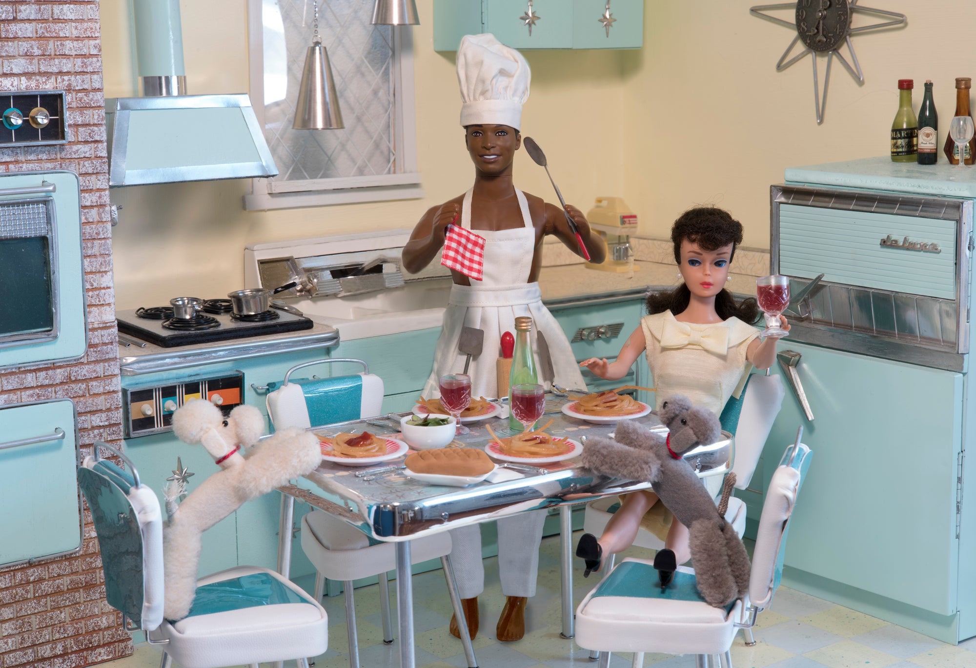 Sunday Kitchen (Steve and Brunette Barbie)