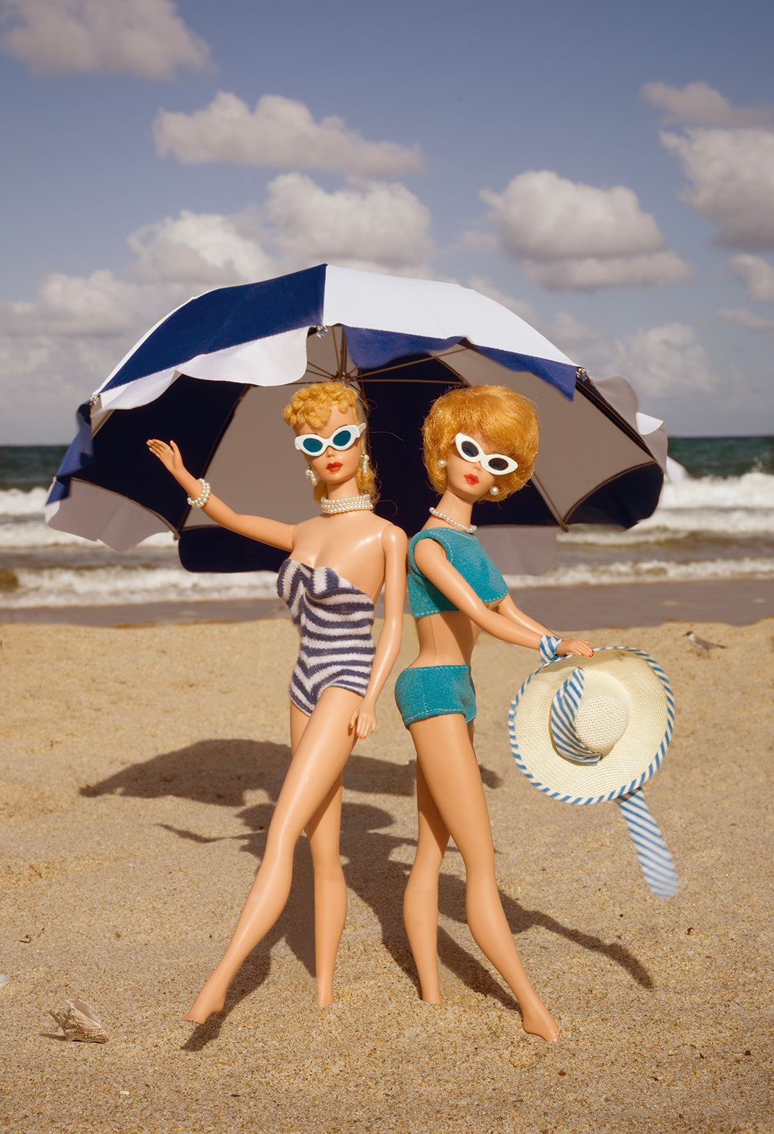 Two Blonde Beach Girls